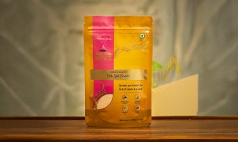 Himalayan Natives website homepage on mobile displaying natural grocery products